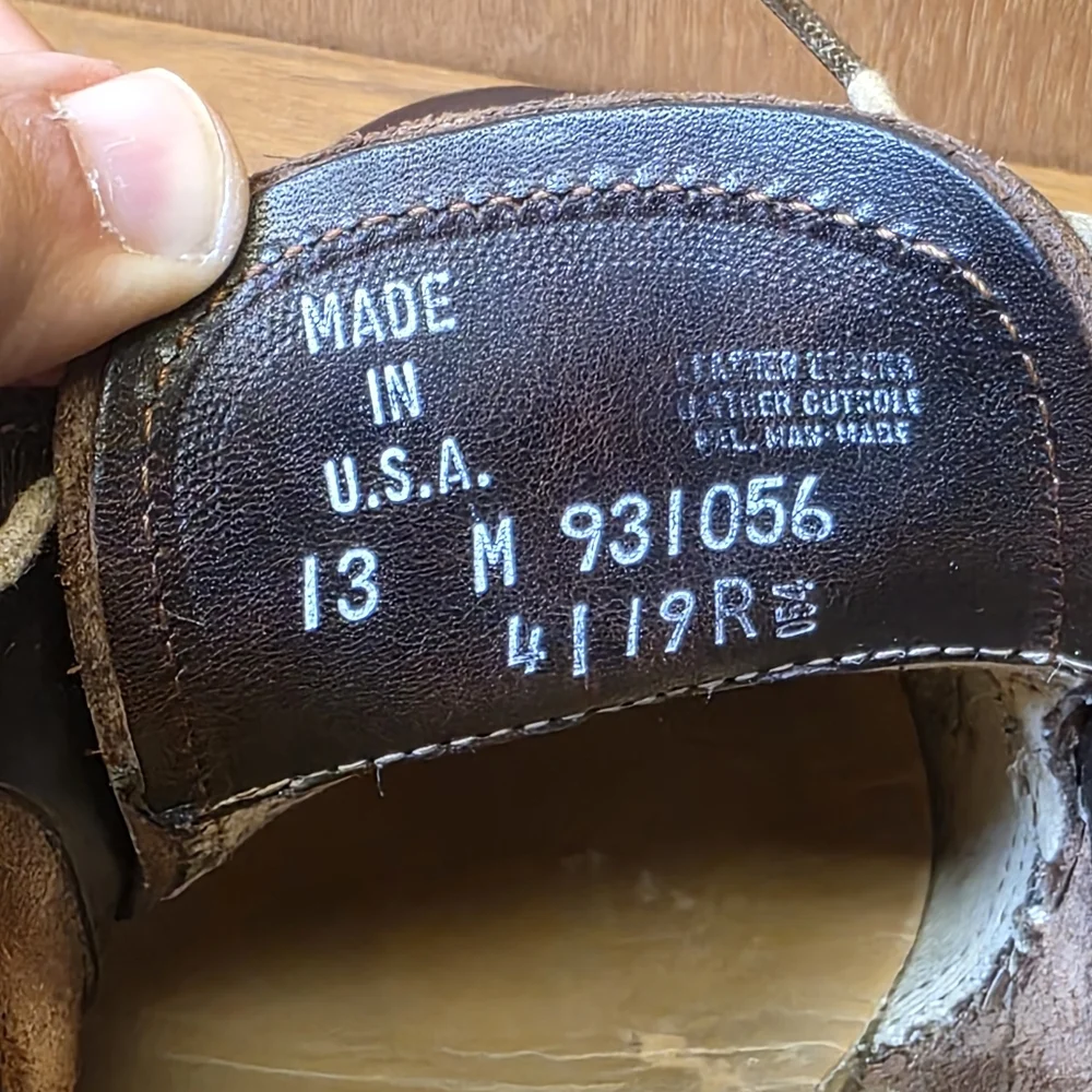 RARE TIMBERLAND BOOT COMPANY HORWEEN LEATHER MADE IN USA CHUKKA BOOTS - LIMITED